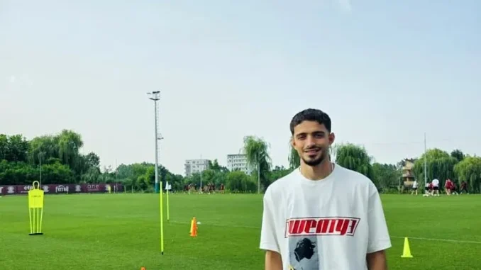 Albion-Rrahmani-la-antrenamentul-Rapidului-„Come-back-e1749800228962