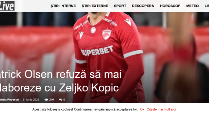 Screenshot 2025-06-21 at 14-16-16 Patrick Olsen refuză să mai colaboreze cu Zeljko Kopic