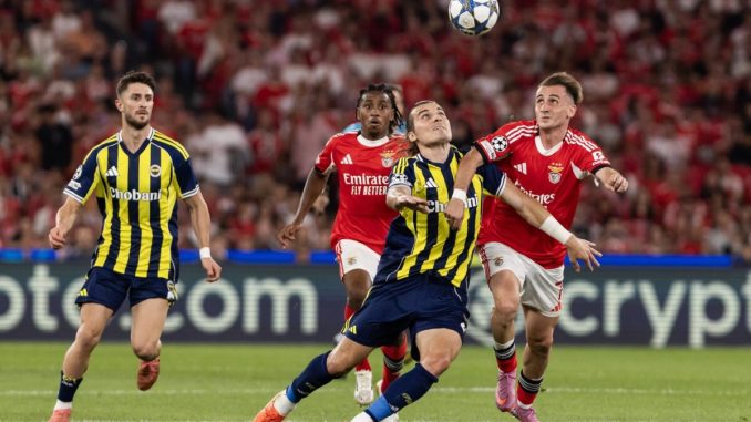 UEFA Champions League SL Benfica Vs Fenerbahce In Lisbon, Portugal - 27 Aug 2025