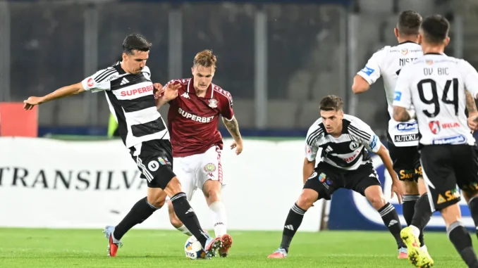 U-Cluj-Rapid-Bucuresti-0-0-Live-Text-Online-in-etapa-9-din-Superliga.-Gertmonas-scoate-de-sub-transversala-sutul-lui-Keita-de-la-aproximativ-11-metri-1400x785